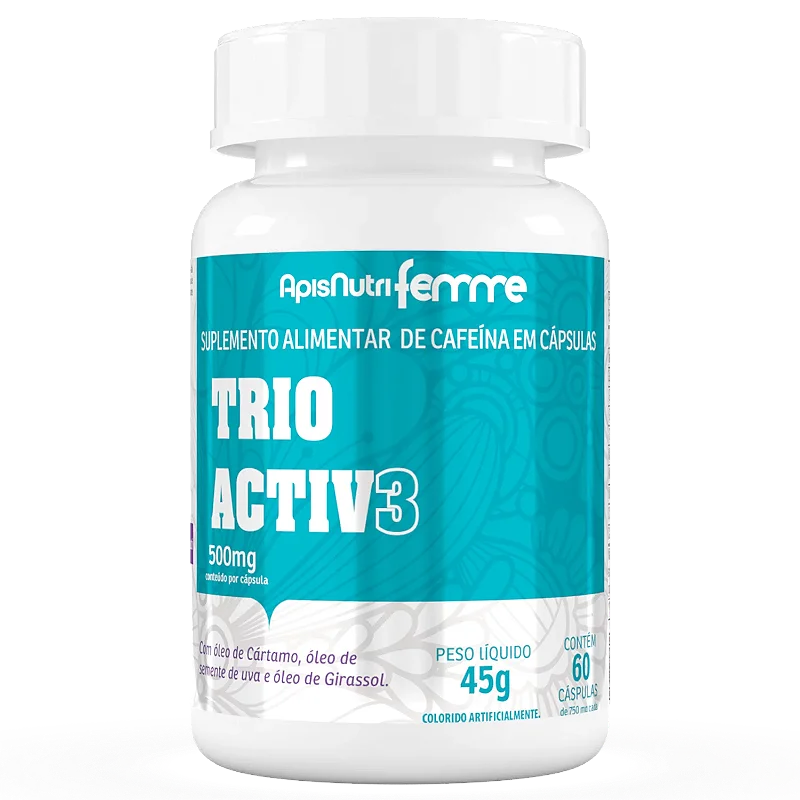 Trio Active 3 Magrycell 500mg 60 cápsulas Apisnutri