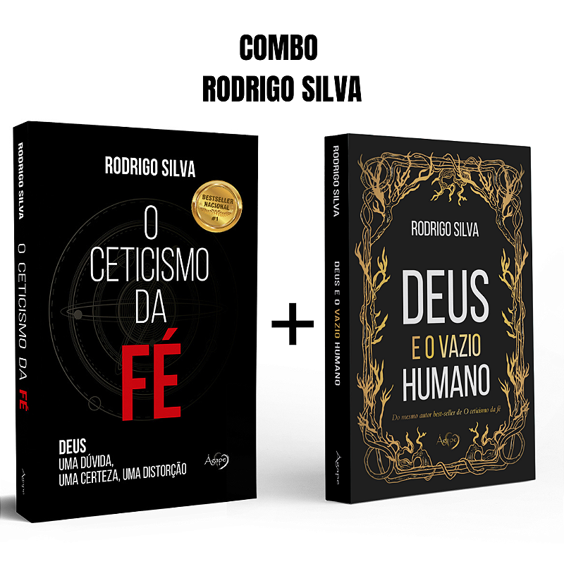 Combo Rodrigo Silva - Deus E O Vazio Humano + O Ceticismo Da Fé ...