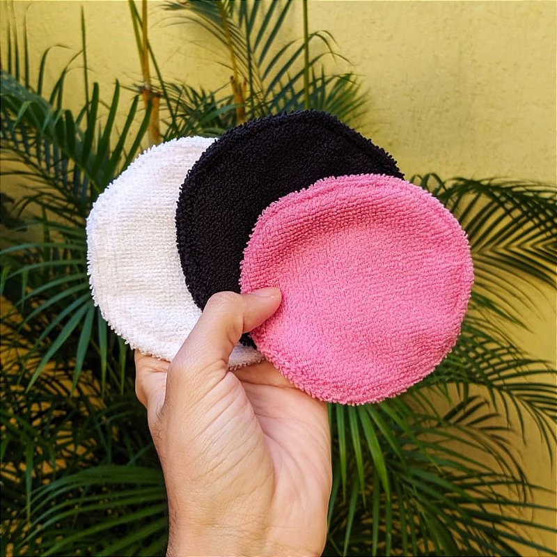 Discos Reutilizáveis, Reusable Organic Cotton Pads