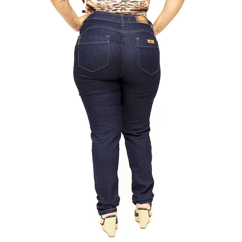 Calça Jeans MC2 Plus Size Skinny Alcina Azul