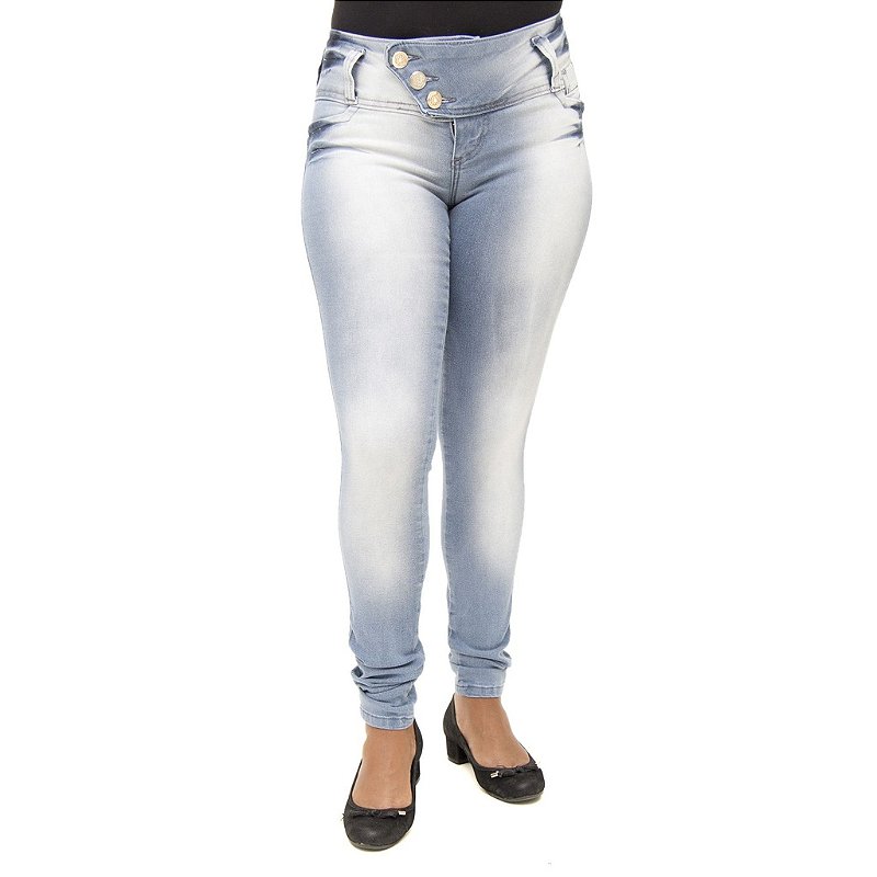 Calça Jeans Feminina Legging Thomix Clara Levanta Bumbum