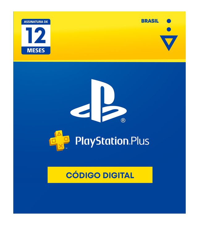 PlayStation Plus: 12 Meses de Assinatura – Digital [Exclusivo