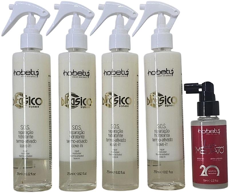 Mini Leave In Kit 4 Leave In Bifasico 1 mini Leave in Liso Imediato Brinde - Cavier ...