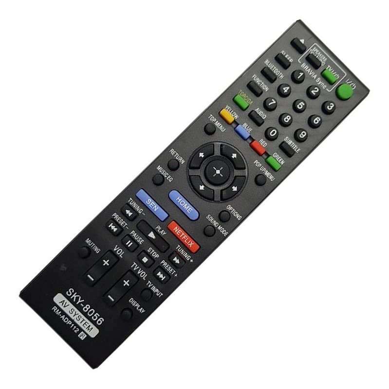 Controle P/ Home Theater Blu-ray Sony Rm-adp057 Rm-adp053 - Mundo do  Controle - Controles Remotos em Geral