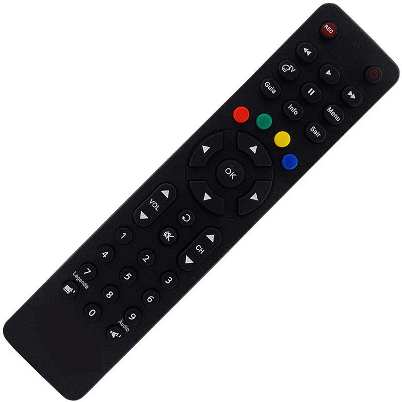 Controle Remoto Receptor Elsys / Oi TV ETRS37 - Mundo do Controle -  Controles Remotos em Geral