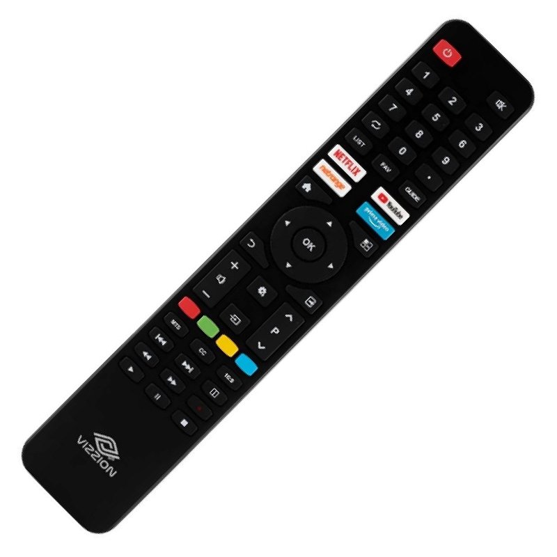 control サドル Controle Remoto Para Smart Tv Vizzion Linux Le43df20 Le50uhd
