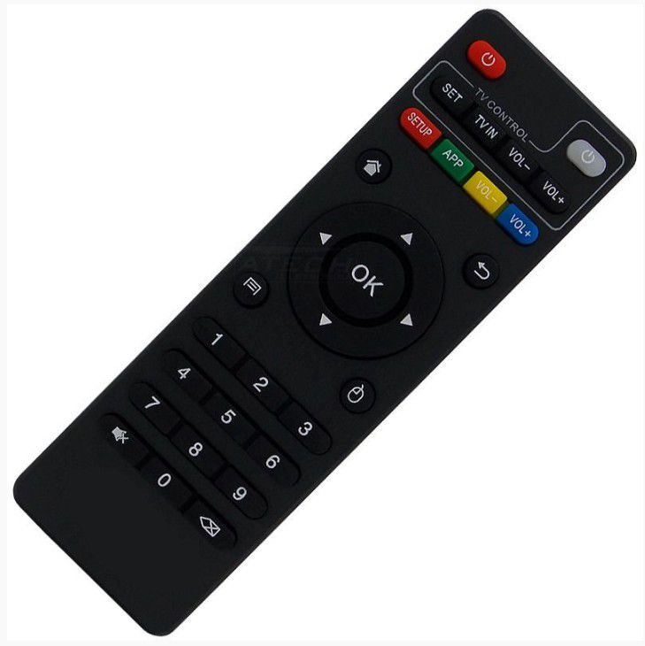 Controle Remoto para TV Box MX9 7.1 ANDROID 4K - Mundo do Controle -  Controles Remotos em Geral