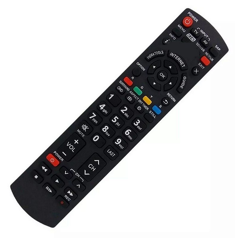 Controle Remoto Tv Lcd / Led Panasonic TNQ2B4905 TC-55CX640B