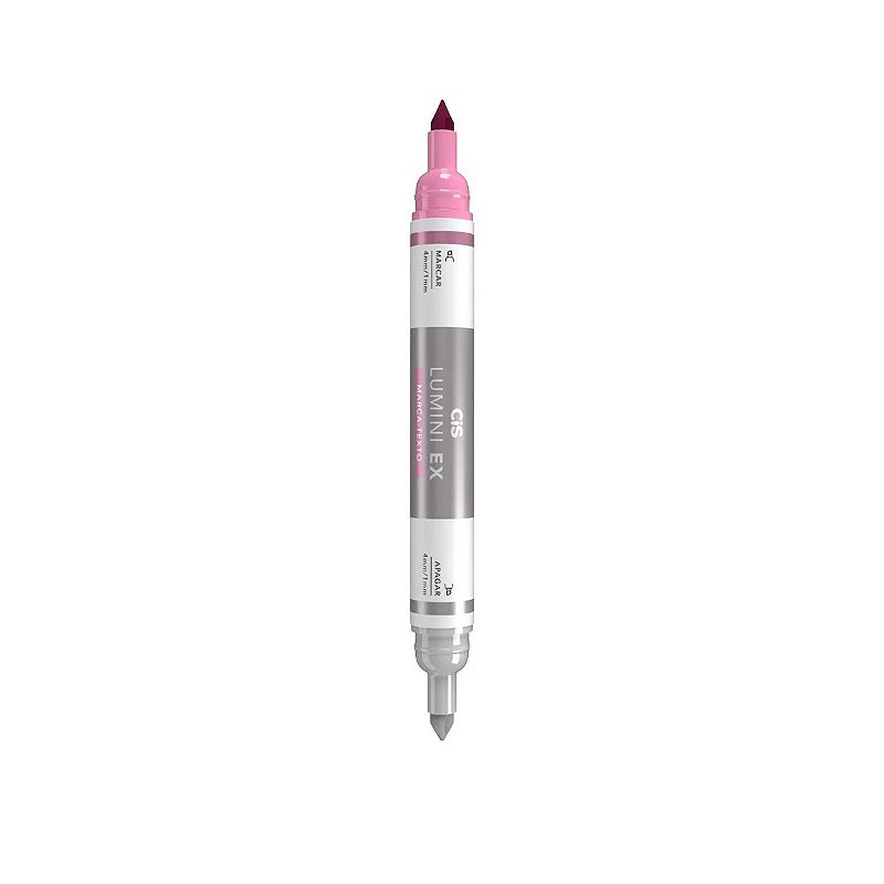 Marca Texto Apagável Lumini Ex Cis Pastel 2 Pontas Sortido