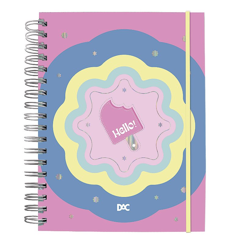 Caderno Inteligente Smart Colegial Hello 10 Mat Removivel 90g