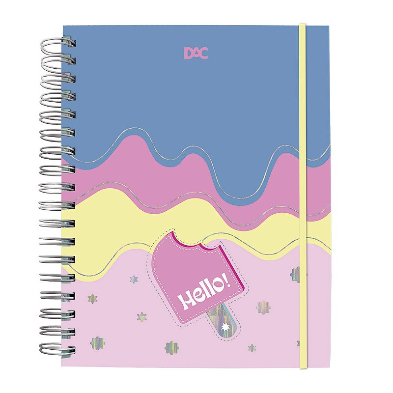Caderno Inteligente Smart Mini Hello 10 Mat Removivel 90g