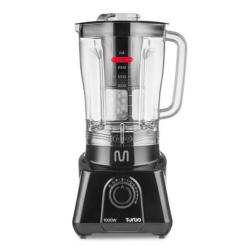 Liquidificador Multi Turbo 2,6L 1000w-127v com 8 Velocidades Multi Home