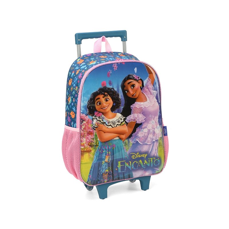 Mochila De Rodinha Luxcel Encanto Disney Escolar Infantil