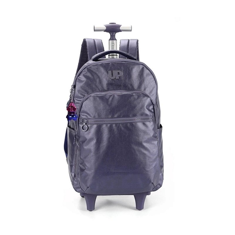 Mochila Escolar Rodinhas UP4YOU Larissa Manoela Com Alça 1 Chaveiro