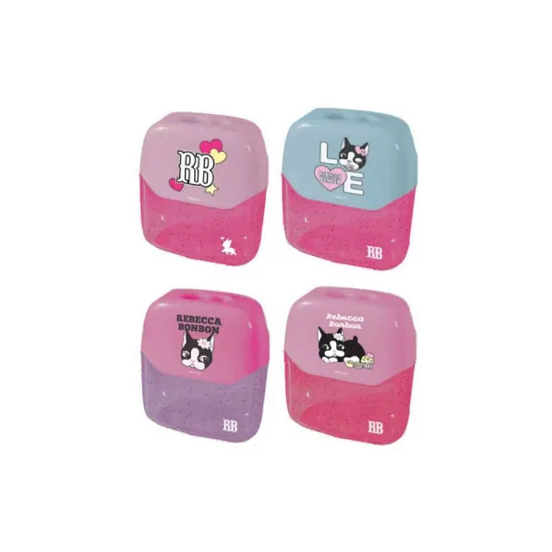 Apontador C/ Depósito Duplo Rebecca Bonbon