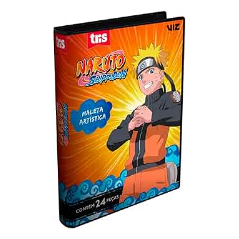Maleta de Pintura Naruto Shippuden 24 peças Viz
