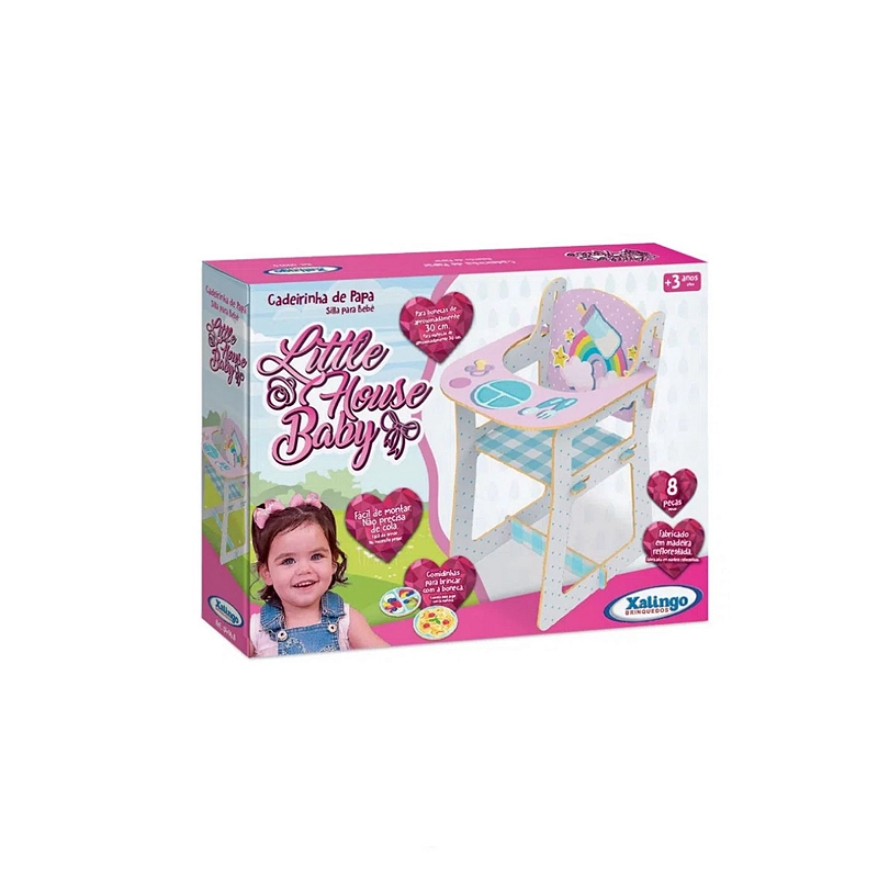 Little House Baby Cadeirinha de Papa Xalingo 8 Peças