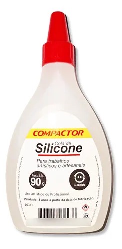 Cola de Silicone para uso Artesanal 90g Compactor
