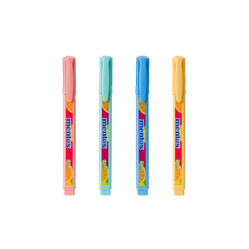 Marca Texto Bala Mentos C/ Cheirinho Compactor
