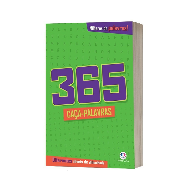 Livro 365 Caça Palavras