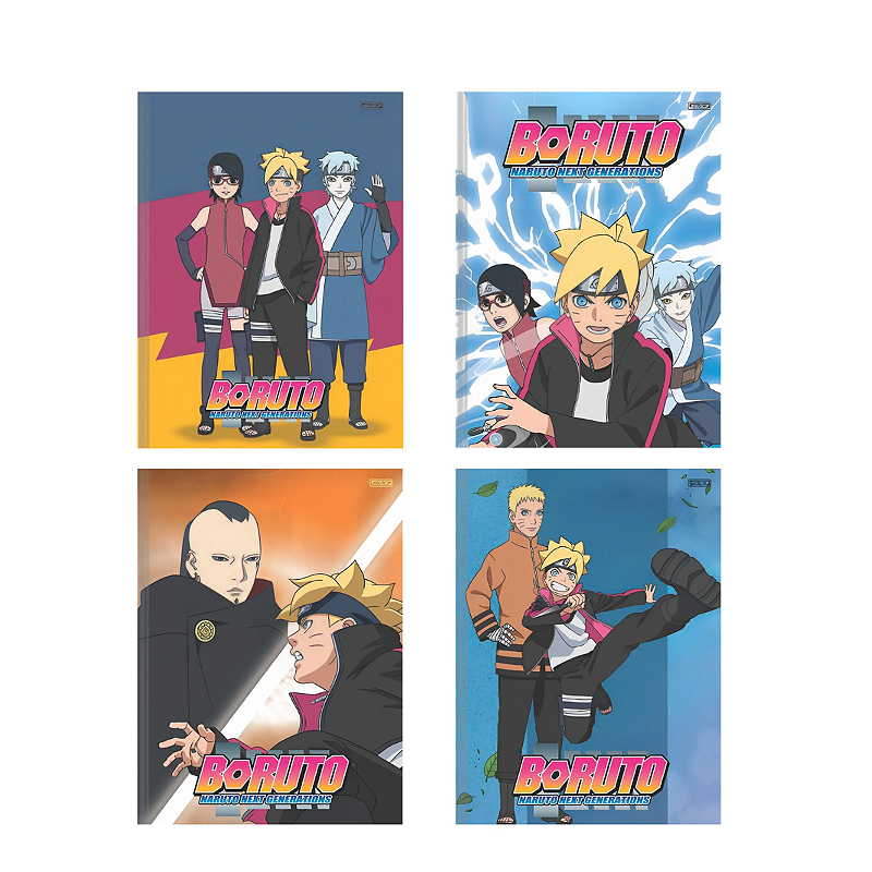 Caderno Brochura Boruto Naruto São Domingos