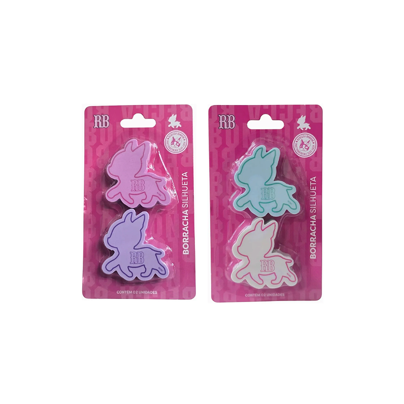 Borracha Silhueta Rebecca Bonbon Blister C/2un Skypaper