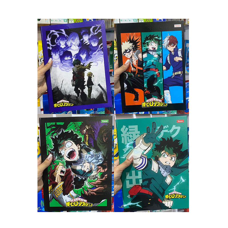 Caderno Brochura My Hero Academia Foroni