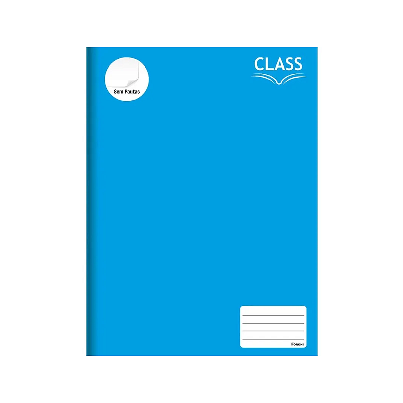 Caderno Brochura Class Sem Pauta Foroni