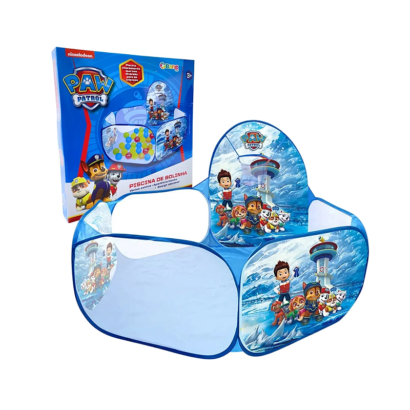 Piscina de Bolinha Patrulha Canina BangToys