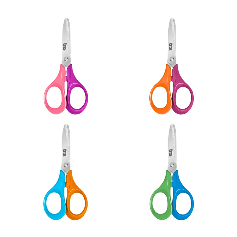 Tesoura Escolar 2 Cores Tris