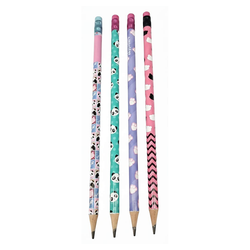 Lápis de Escrever Panda C/ Borracha HB Skypaper