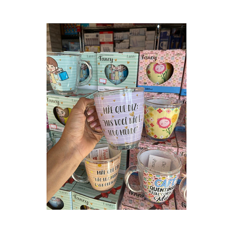 Caneca Decorada Mãe que Diz: Mas Você Não é Todo Mundo Lanty