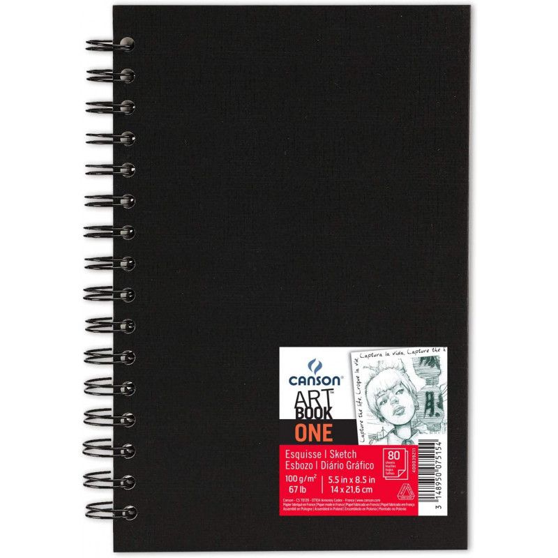 【極美品】ATMOSPHERE’S SKETCHBOOK 1 Sketchbook Artbook One A5 Argola - Casa Vantim
