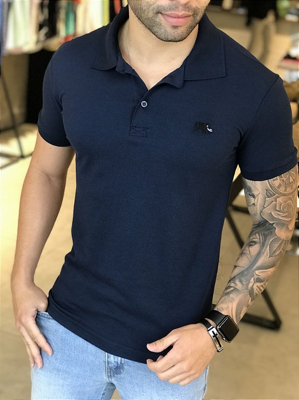 polo masculina basica