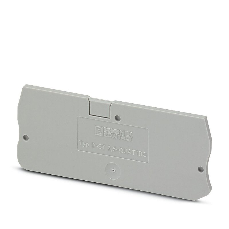 D-ST 2,5-QUATTRO Tampa Terminal para Borne Conector de Passagem