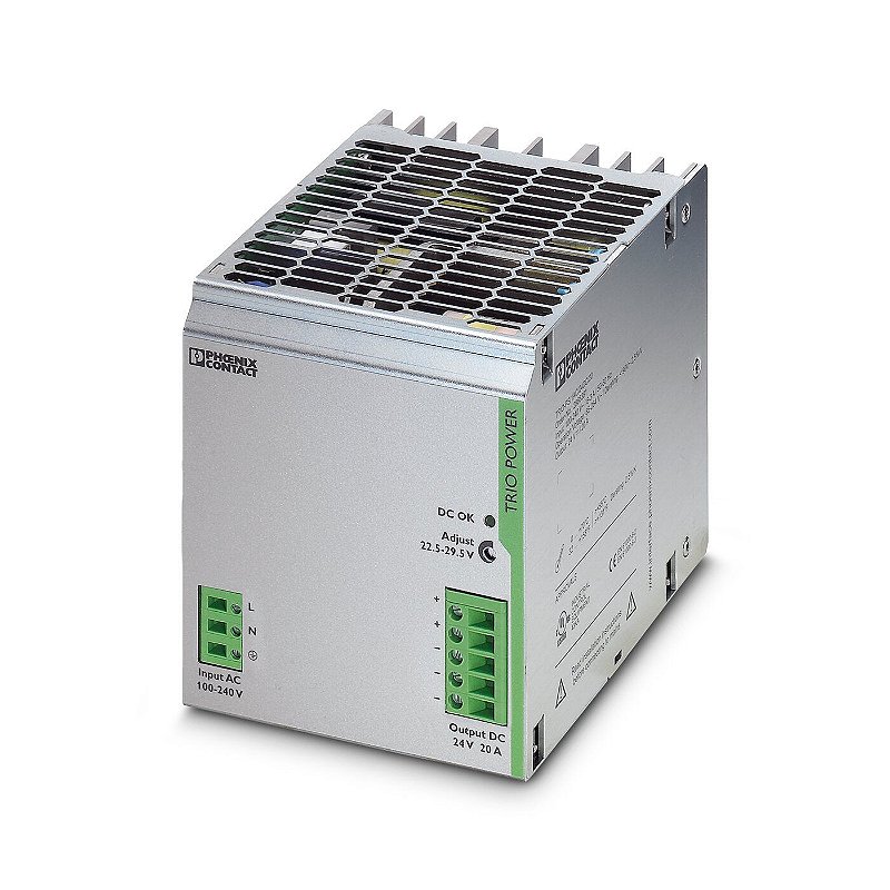 TRIO-PS/1AC/24DC/20 Fonte de Alimentacao Monofasica 2866381