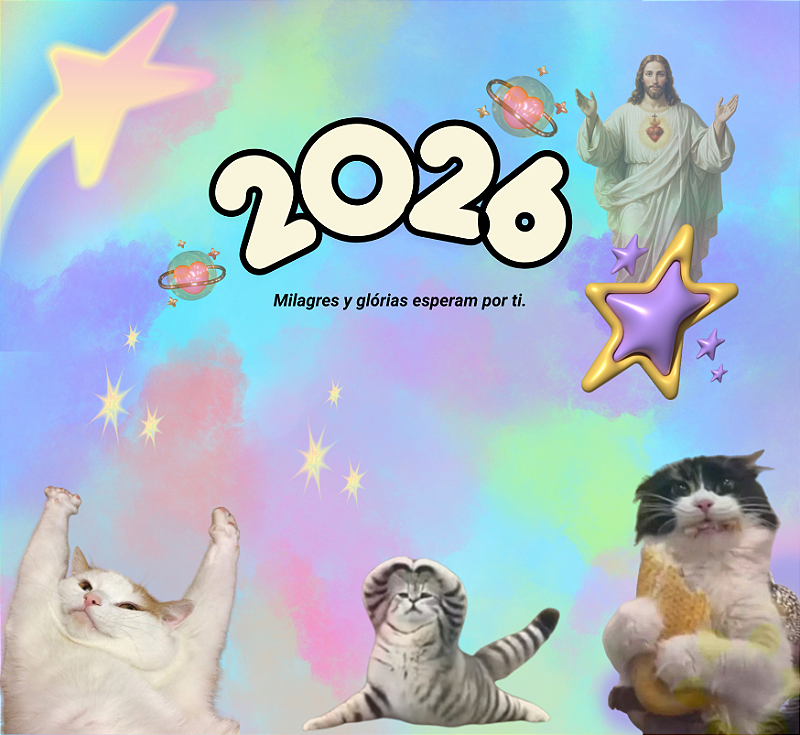 Calendário Gatitos 2026 - DIGITAL ✨💕