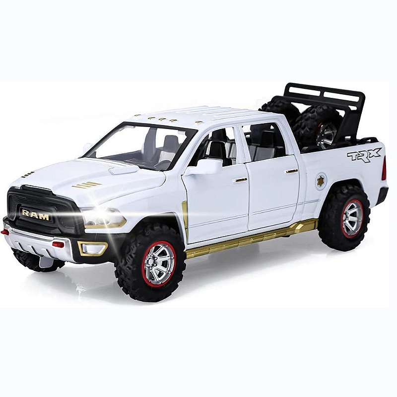 Carrinho Marca RAM TRX 1500 Diecast Metal Pickup Toys Pull Back Model - MAGAZINE - Moda ...