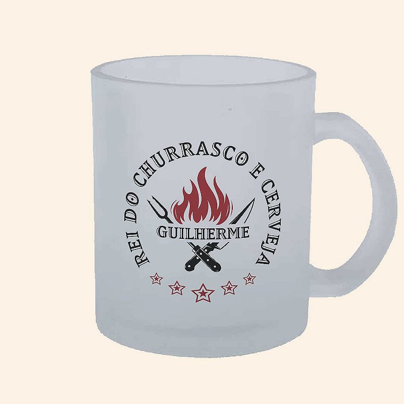 Caneca de Pai Personalizada | Caneca de Chopp Fosca | Carla Amaro Home