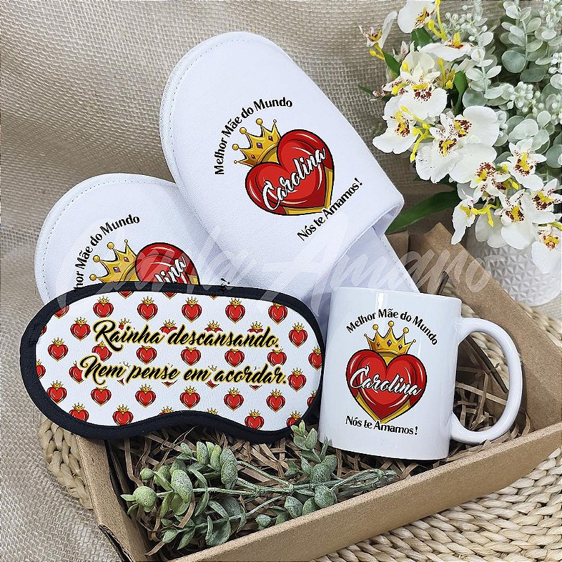 Cesta Especial Personalizada - Arte Personalizada de sua Escolha