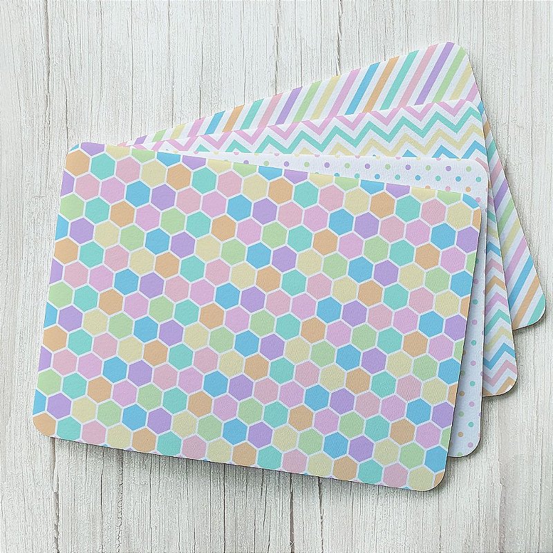 Jogo Americano Personalizado Pretty Pastel
