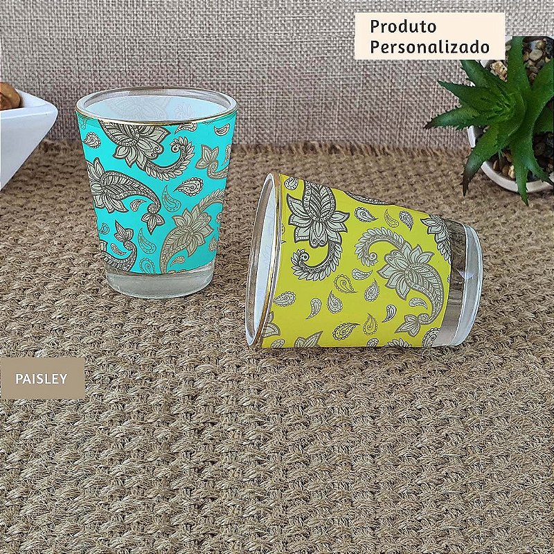 Kit de Copo Shot (4 Copos) Estampas Exclusivas