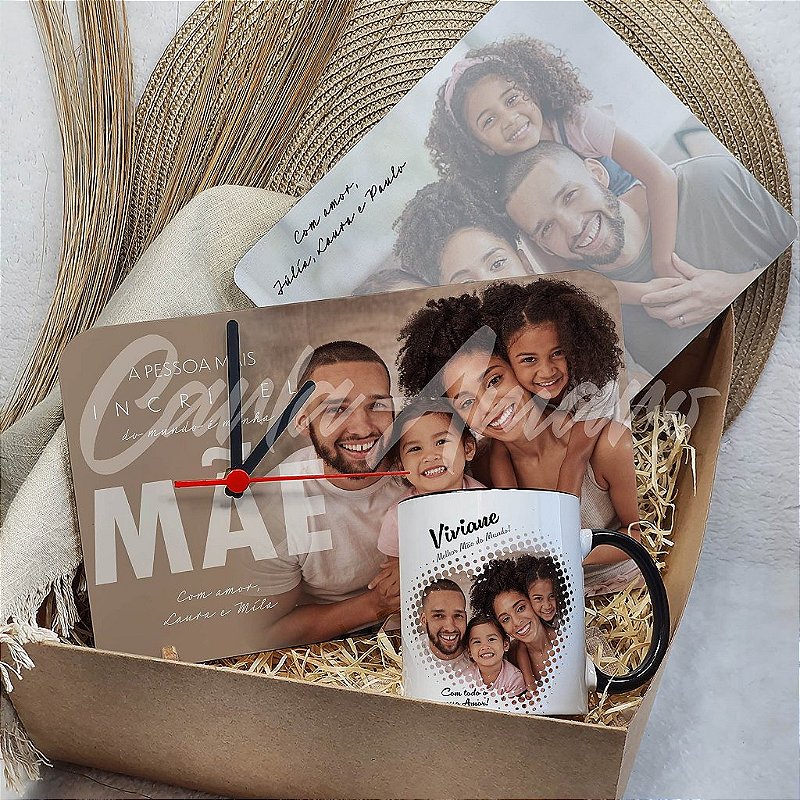 Kit de Escritório Exclusivo Personalizado com Foto