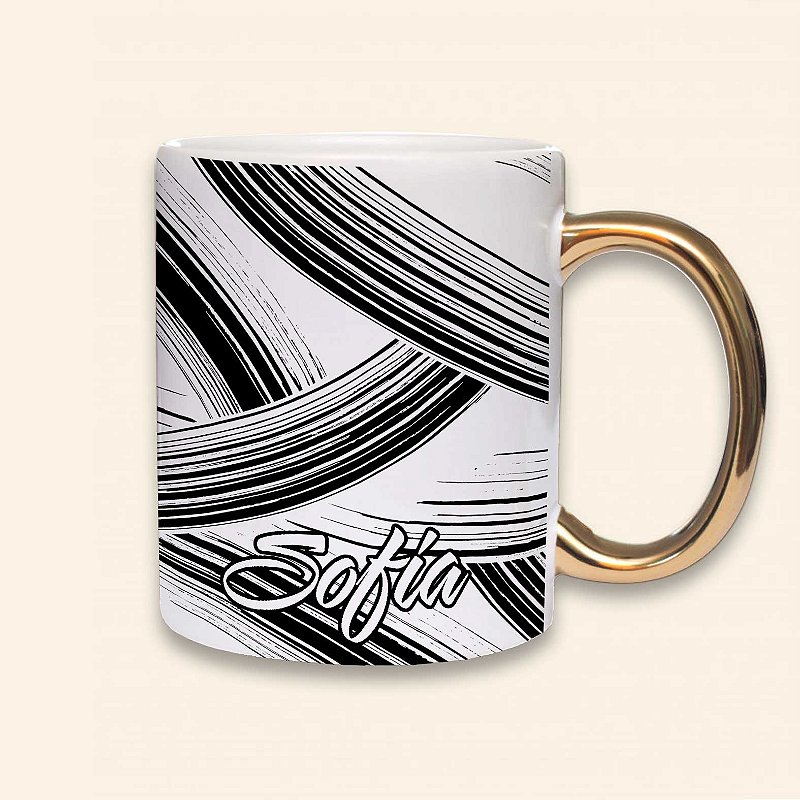 Caneca Elegante Personalizada