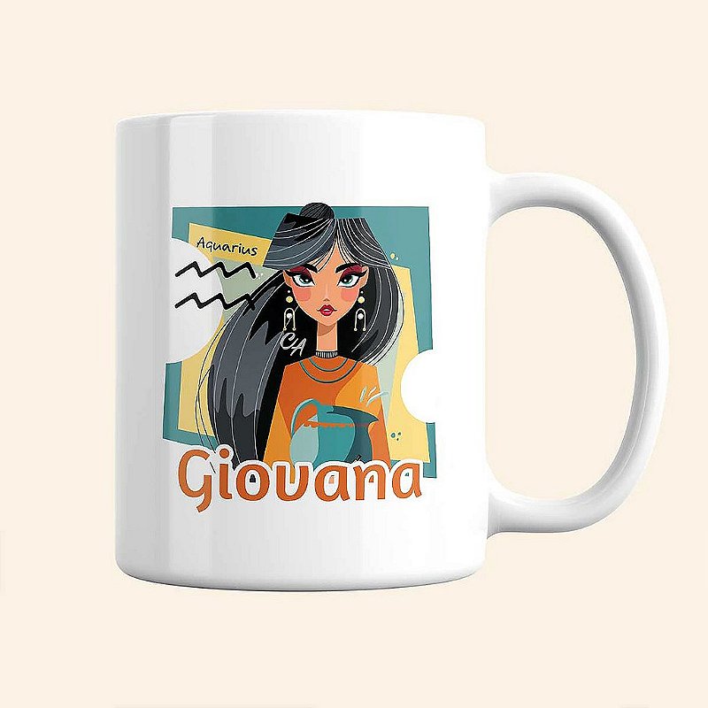 Caneca Personalizada de Signos | Carla Amaro Home