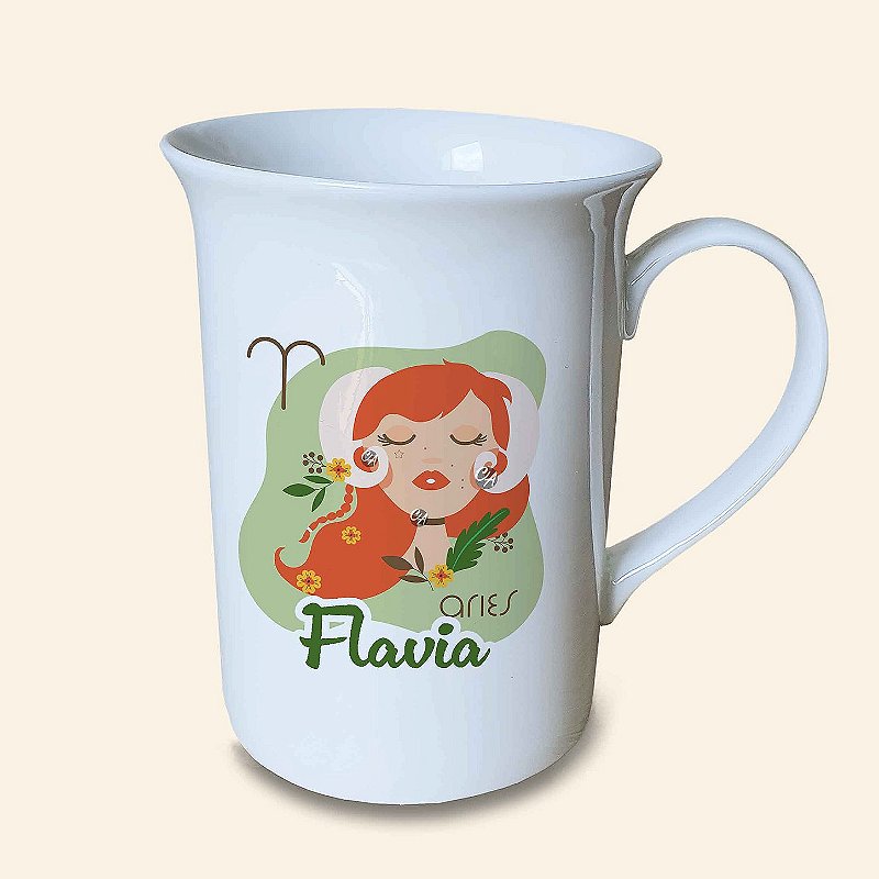 Caneca Personalizada de Porcelana | Signos