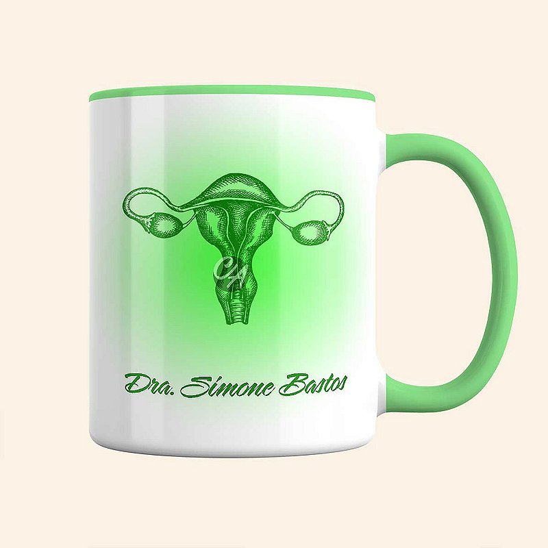 Caneca de Ginecologista Personalizada | Caneca de Profissões | Carla Amaro Home