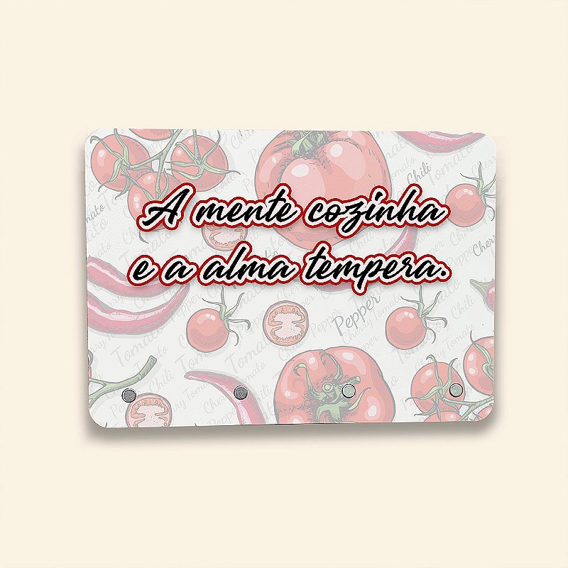 Porta-Facas Magnético Personalizado | Dizeres Cozinha