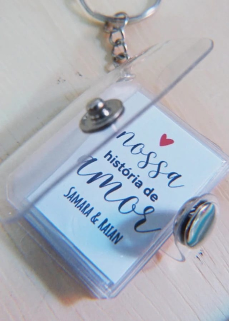 Mini Álbum-Chaveiro
