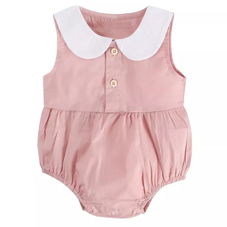 Roupa Infantil Malkitoys Boneca Bebe Reborn Jardineira Rosa - Malki toys